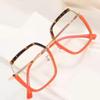 LARAKVEAKV Oversized Reading Glasses Full Rim Computer Reading Glasses Square Presbyopic Glasses Pink For Stylish Ladies, 1.0(Pink,3.0x) view 3