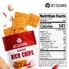 Get Cultured Sweet Chili Garlic Baked Rice Chips, Crispy and Crunchy Rice Chip Snack Gluten & Dairy Free, No Preservatives Healthy Snack Pack for Adults and Kids | 4.2 Oz Resealable Bag (1Pack) view 2