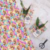 Custom Christmas Wrapping Paper with Picture, Personalized Gift Wrapping Paper Roll Customized Gifts Wrapped Decor for Mom Dad Family Friends Birthday 58x23 Inch Per Roll view 4