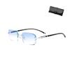 CREXEMI Blue Ease Optics Glasses, Auto-Focus Anti-Blue Reading Eyeglasses for Men and Women (1pc,+100) view 1