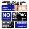 Alleader MICRONIZED CREATINE POWDER 300g 10.6OZ view 4