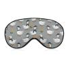 No Pressure Sleep Masks White Black Gooses Breathable Travel Eye Cover Soft Eyeshade Comfortable Blackout Eye Mask view 1