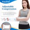 Pauline Broken Rib Brace for Women - Compression Chest Binder for Cracked Ribs Support & Chest Pain Relief - Rib Belt for Bruised Rib Cage (White, Fits 45-60) view 4