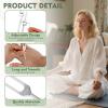 Tuning Forks for Healing Set, Including 128Hz, 136.1Hz, 256Hz, 384Hz Unweighted and Weighted Tuning Fork Activator, Medical Sound Healing Instruments for Chakra, Yoga, Meditation view 4