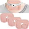 3 Pack Trach Pads | Reusable Tracheostomy Tube Cover & Holder Pad | Essential Tracheostomy Supplies & Trach Tube Supplies view 1