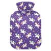 1 L Hot Water Bottle Unicorn Hot Water Bottle with Cover Soft Velvet Leak Proof Screw Plug Best for Winter Sports Outdoors view 1