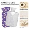 1 L Hot Water Bottle Unicorn Hot Water Bottle with Cover Soft Velvet Leak Proof Screw Plug Best for Winter Sports Outdoors view 3