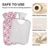 1 L Hot Water Bottle Snowman Hot Water Bottle with Cover Soft Velvet Leak Proof Screw Plug Best for Winter Sports Outdoors view 3