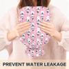 1 L Hot Water Bottle Snowman Hot Water Bottle with Cover Soft Velvet Leak Proof Screw Plug Best for Winter Sports Outdoors view 4