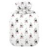 1 L Hot Water Bottle Elephants Cute Hot Water Bottle with Cover Soft Velvet Leak Proof Screw Plug Best for Winter Sports Outdoors view 1