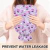 2 L Hot Water Bottle Cherry Skull Hot Water Bottle with Cover Soft Velvet Leak Proof Screw Plug Best for Winter Sports Outdoors view 4