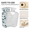 1 L Hot Water Bottle Dalmatian Dog Hot Water Bottle with Cover Soft Velvet Leak Proof Screw Plug Best for Winter Sports Outdoors view 3