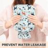 1 L Hot Water Bottle Dalmatian Dog Hot Water Bottle with Cover Soft Velvet Leak Proof Screw Plug Best for Winter Sports Outdoors view 4