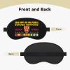 32nd Air and Missile Defense Command Vietnam Veteran Polyester Satin 3PCS Blackout Sleep Mask Adjustable Strap Men Women Comfortable Eyeshade Night Travel6 view 2