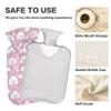 1 L Hot Water Bottle Lamb Dog Cloud Hot Water Bottle with Cover Soft Velvet Leak Proof Screw Plug Best for Winter Sports Outdoors view 3