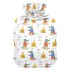 1 L Hot Water Bottle Crocodile Pigeon Hot Water Bottle with Cover Soft Velvet Leak Proof Screw Plug Best for Winter Sports Outdoors view 1
