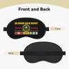 2nd Armored Cavalry Regiment Vietnam Veteran Polyester Satin 3PCS Blackout Sleep Mask Adjustable Strap Men Women Comfortable Eyeshade Night Travel8 view 2