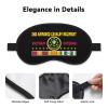 2nd Armored Cavalry Regiment Vietnam Veteran Polyester Satin 3PCS Blackout Sleep Mask Adjustable Strap Men Women Comfortable Eyeshade Night Travel8 view 3