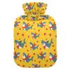 1 L Hot Water Bottle Shark Heart Hot Water Bottle with Cover Soft Velvet Leak Proof Screw Plug Best for Winter Sports Outdoors view 1