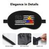 1st Armored Division America Flag Polyester Satin 3PCS Blackout Sleep Mask Adjustable Strap Men Women Comfortable Eyeshade Night Travel5 view 3