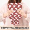 2 L Hot Water Bottle Polar Bear Hot Water Bottle with Cover Soft Velvet Leak Proof Screw Plug Best for Winter Sports Outdoors view 4