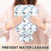 2 L Hot Water Bottle Blue Shark Hot Water Bottle with Cover Soft Velvet Leak Proof Screw Plug Best for Winter Sports Outdoors view 4