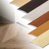 GPXIYZWFF Floor Cover Strips Aluminium Floor Transition Strip, 36'' Threshold Ramps for Doorways Wood Grain Transition Strips Doorway Edge Trim(Natural Wood) view 1