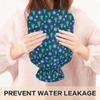 1 L Hot Water Bottle Christmas Tree Hot Water Bottle with Cover Soft Velvet Leak Proof Screw Plug Best for Winter Sports Outdoors view 4