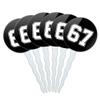 Graphics & More 6-7 Meme College Cupcake Picks Toppers Decoration Set of 6 view 1