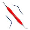 10 Pcs DG-16 Explorer Probe Silicone Handle Double Ended Diagnostic Endodontic Dental Instruments view 2