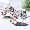CVGfko Crystal Tree Crystal Gemstone Gravel Rock Quartz Stone Granule Agate Flower Tree Healing Home Decoration DIY Crafts Bonsai view 4