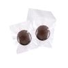 100 Pcs 3-1/2 x 4-1/2 Transparent Heat Seal Bags for Packaging Chocolate Covered Cookies,Clear Cookie Bags with Seal,Small Treat Bag for Macarons, Candy view 1