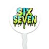 Graphics & More 6-7 Meme Dripping Text Cupcake Picks Toppers Decoration Set of 6 view 2