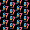 GRAPHICS & MORE 6-7 Meme Melting Ice Cream Cones Gift Wrap Wrapping Paper Rolls view 2