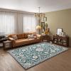 Removable Graphene Electric Heating Carpet, Portable Heated Floor Mat, Indoor Heated Rug with Timer, Adjustment Heating Floor Mats Under Desk, Suitable for Yoga(A,160 * 240cm) view 1