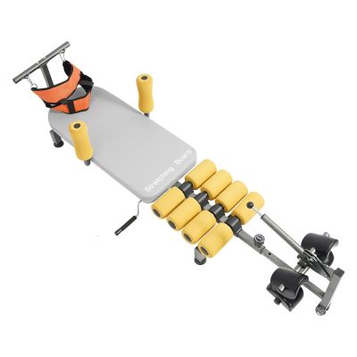 HIPUDNLM Lumbar Decompression Table,Cervical Lumber Spine Back Stretcher Traction Bed,Adjustable Back Traction Bed for Lumbar Spine Pain,Neck Pain,Sedentary Fatigue