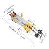 HIPUDNLM Lumbar Decompression Table,Cervical Lumber Spine Back Stretcher Traction Bed,Adjustable Back Traction Bed for Lumbar Spine Pain,Neck Pain,Sedentary Fatigue view 2