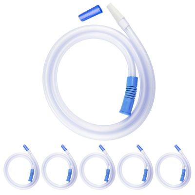 Artojoy 36" Catheter Extension Tubings for Urinary Drainage Bag, Catheter Supplies with Flexible Drain Tube Connector, Universally Compatible with Leg Bags Drainage System Extension Tubing(6 Pcs)