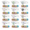 12 pcs Aromatherapy Bracelet, Essential Oil Perfume Diffuser Jewelry, Lightweight and Fashionable Women's Bracelet for Travel and Daily Use view 1