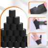 108 Rolls Self Adhesive Bandages, 2 x 5 Yards Black Cohesive Bandage Wraps, Elastic Breathable Athletic Tape, Flexible Self Adherent Bandage Rolls, for Ankle, Wrist Sprains, Sports & Pets view 4
