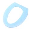 Kukyller Waterproofs Toilet Seat Cushion, Reusable EVA Warm Soft Washable Toilet Cover Seat Pad Bathroom Supplies (Stripes Blue) view 1