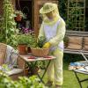 Yoojahow 5 Pcs Anti Mosquito Suit Midge Clothing Mesh Net Hood Arm and Leg Sleeves Protective Cover for Camping Gardening(Yellow) view 4