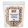 Cinnamon Yogurt Covered Pretzels 1 lb Resealable Bag | Sweet & Spiced Crunchy Snack | Gourmet Yogurt Pretzel Treats | Perfect for Gifting, Parties, Charcuterie & Everyday Snacking view 2