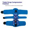 2-Pack Plantar Fasciitis Night Splint with Adjustable Straps for Foot Drop and Achilles Tendinitis Relief, Breathable Orthotic Brace Support for Men and Women (Purple) view 3