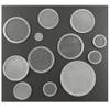 10MM 304 Stainless Steel Edge Wrapped Filter Screen - Round Ultra-Fine Multi-Layer Metal Stamped Filter Disc, High Temperature Resistant, Thickness 1-1.2mm Dia.10mm 80mesh view 1
