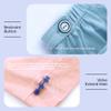 CEZATUVE 3 Pack Womens Urine Bag Shorts, Foley Catheters Underwear with Double Pocket Up to 2000ml, Urinary Catheter Pants, S view 3