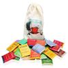 Stash Tea Bags Sampler Assortment Variety Pack 40 Tea Bags in Handmade Cotton Pouch | 18 Assorted Flavors Black Green Herbal Fruit Tea for Mom Dad Wife Husband Tea Lovers view 3