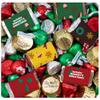 110 Pcs Christmas Hersheys Chocolate Mix - Chocolate Miniatures, Foiled Kisses, Gold Miniature Peanut Butter Cups For DIY Favors, Party Treats, Gifting & More (1.62lb) view 1