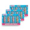 Feastables MrBeast Sampler Variety Pack, Milk Chocolate, Peanut Butter, Almond & Milk Crunch King Size Bars, 12ct view 1