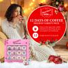 Marylous Coffee Advent Calendar 12-Count K-Cup Pods for Brewers, Festive Limited Edition Flavors, Medium Roast view 2